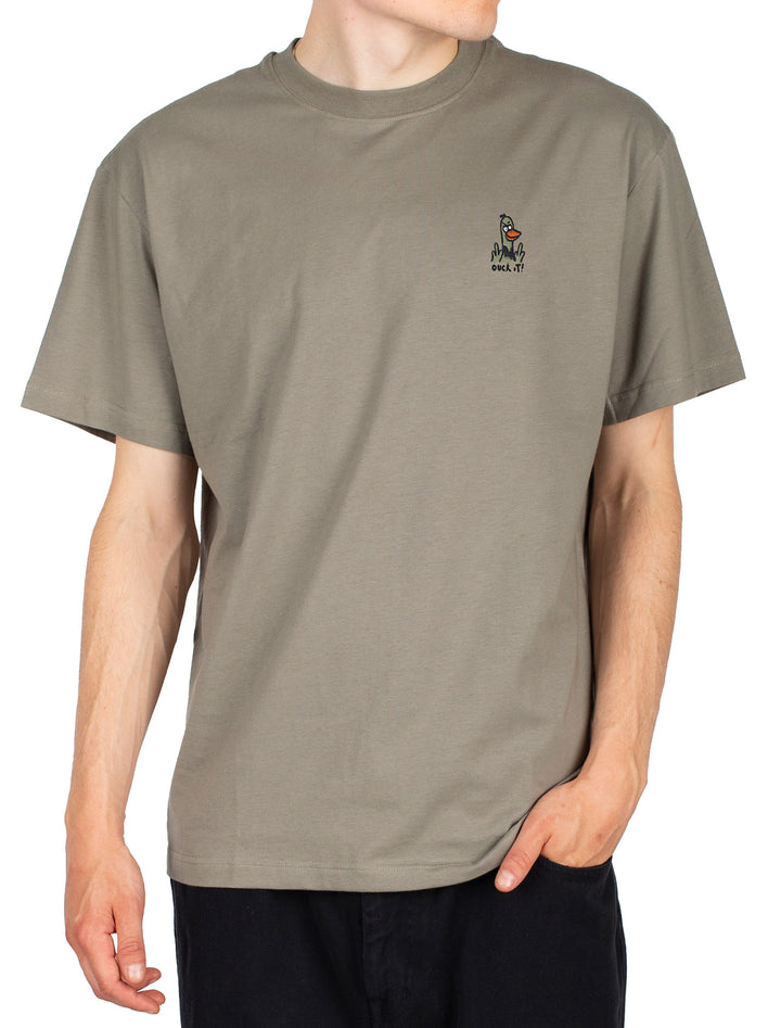 Iriedaily What the Duck T-shirt - Smokey Olive