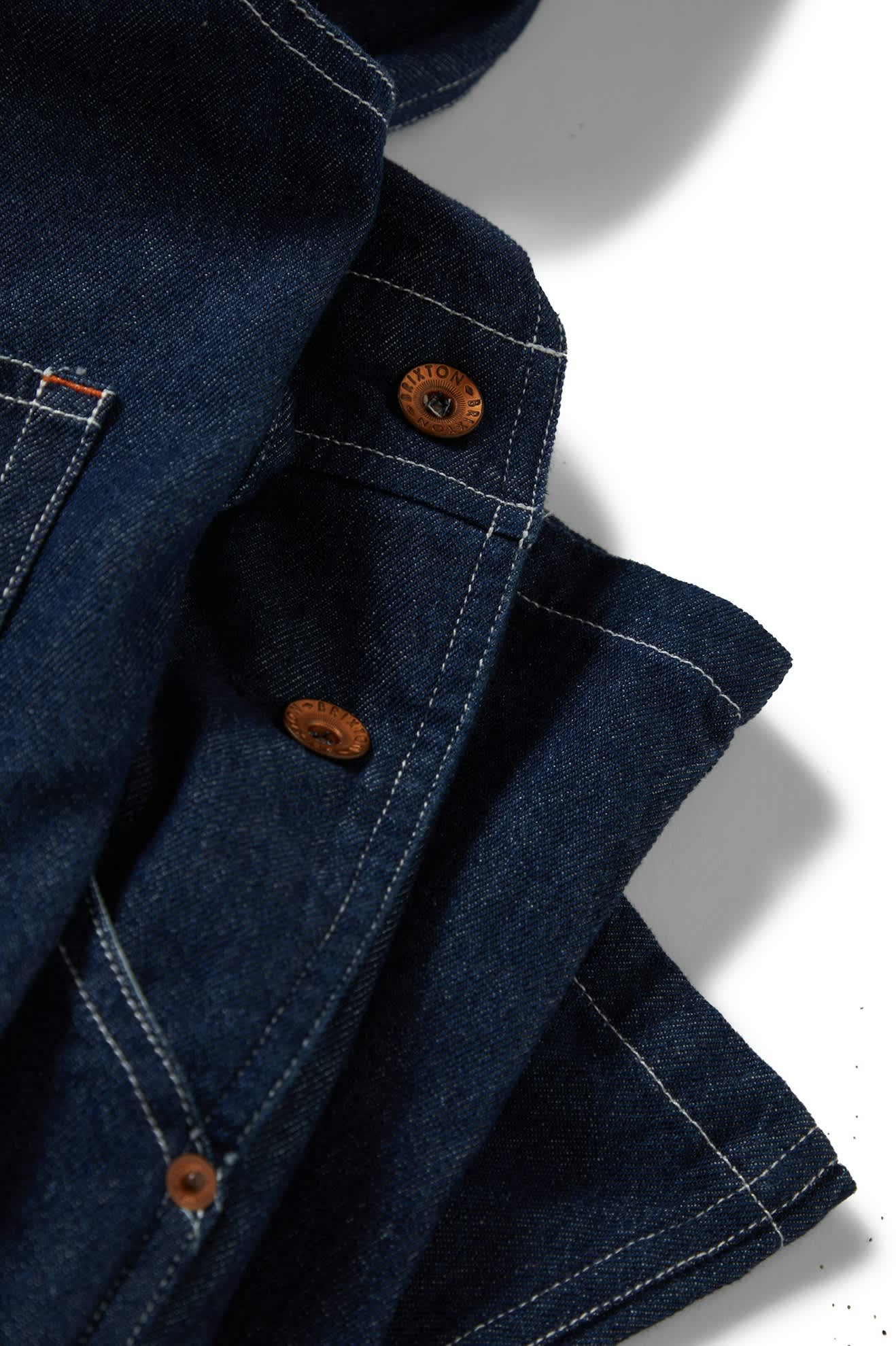 Brixton Builders Overall Latzhose Pant - Rinse Denim