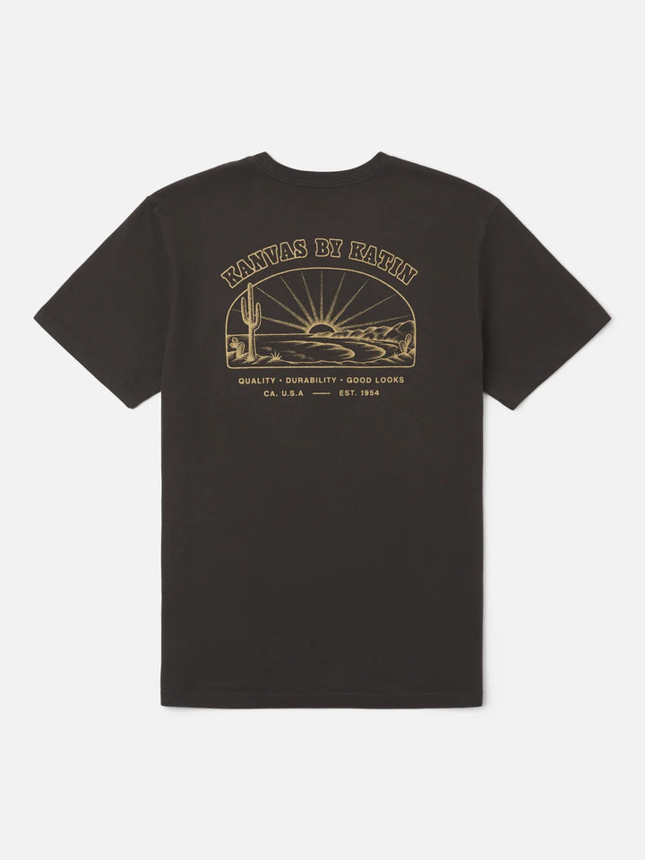 Katin Clint T-Shirt - Black Washed
