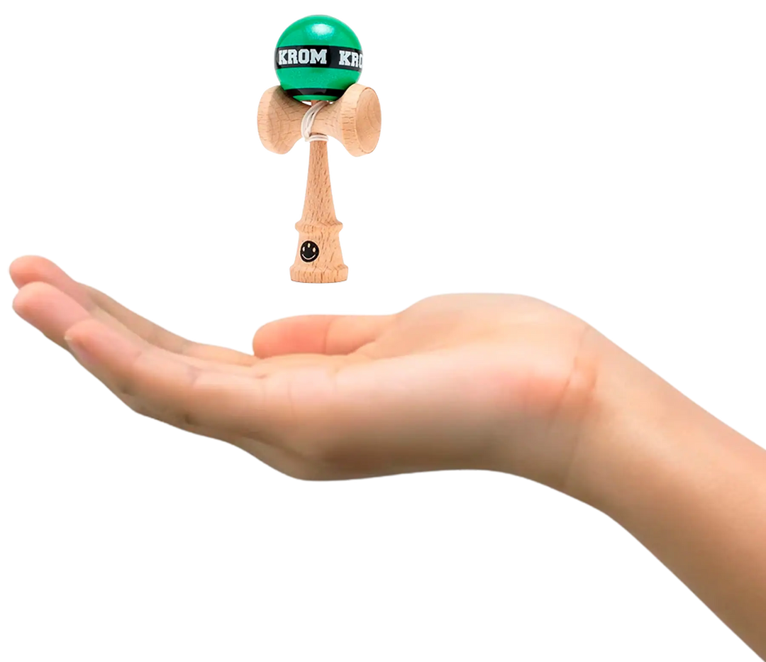 Krom  MINI 8cm Mikro Kendama - Dark Green