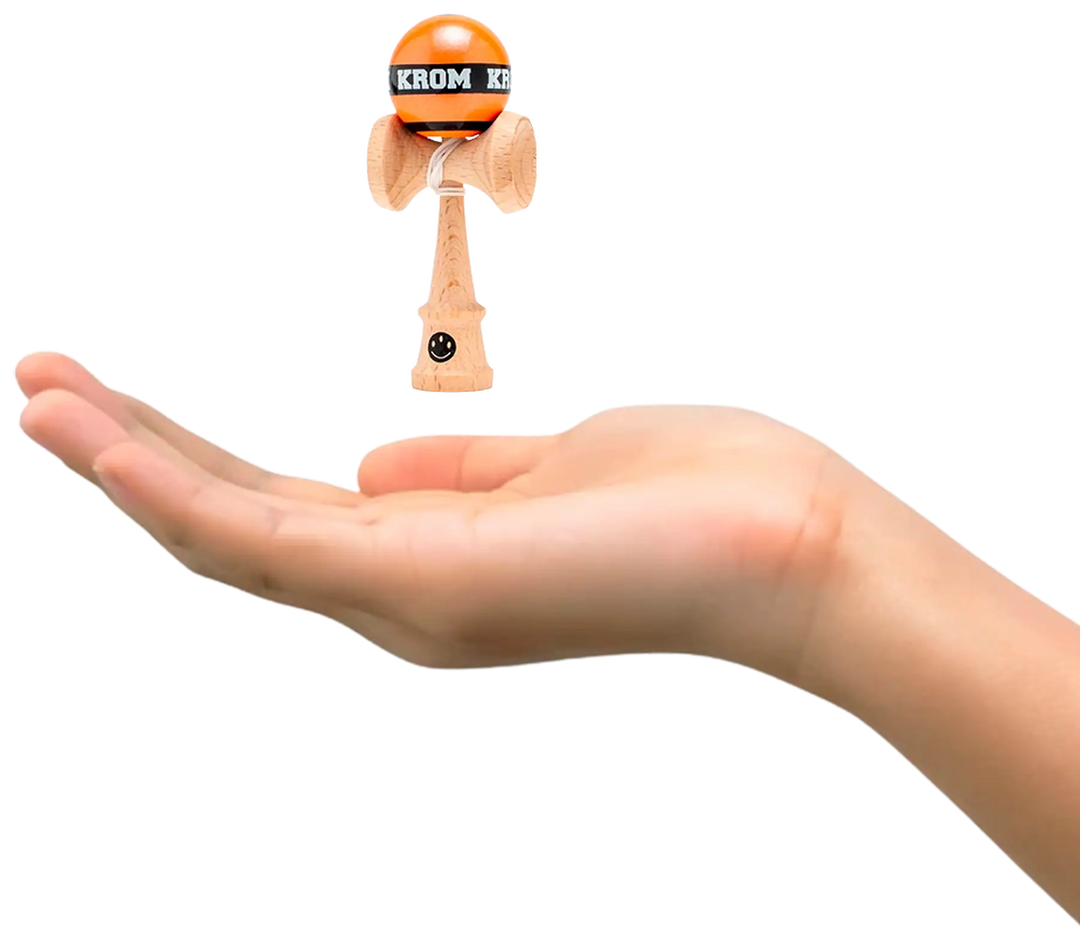 Krom  MINI 8cm Mikro Kendama - Orange