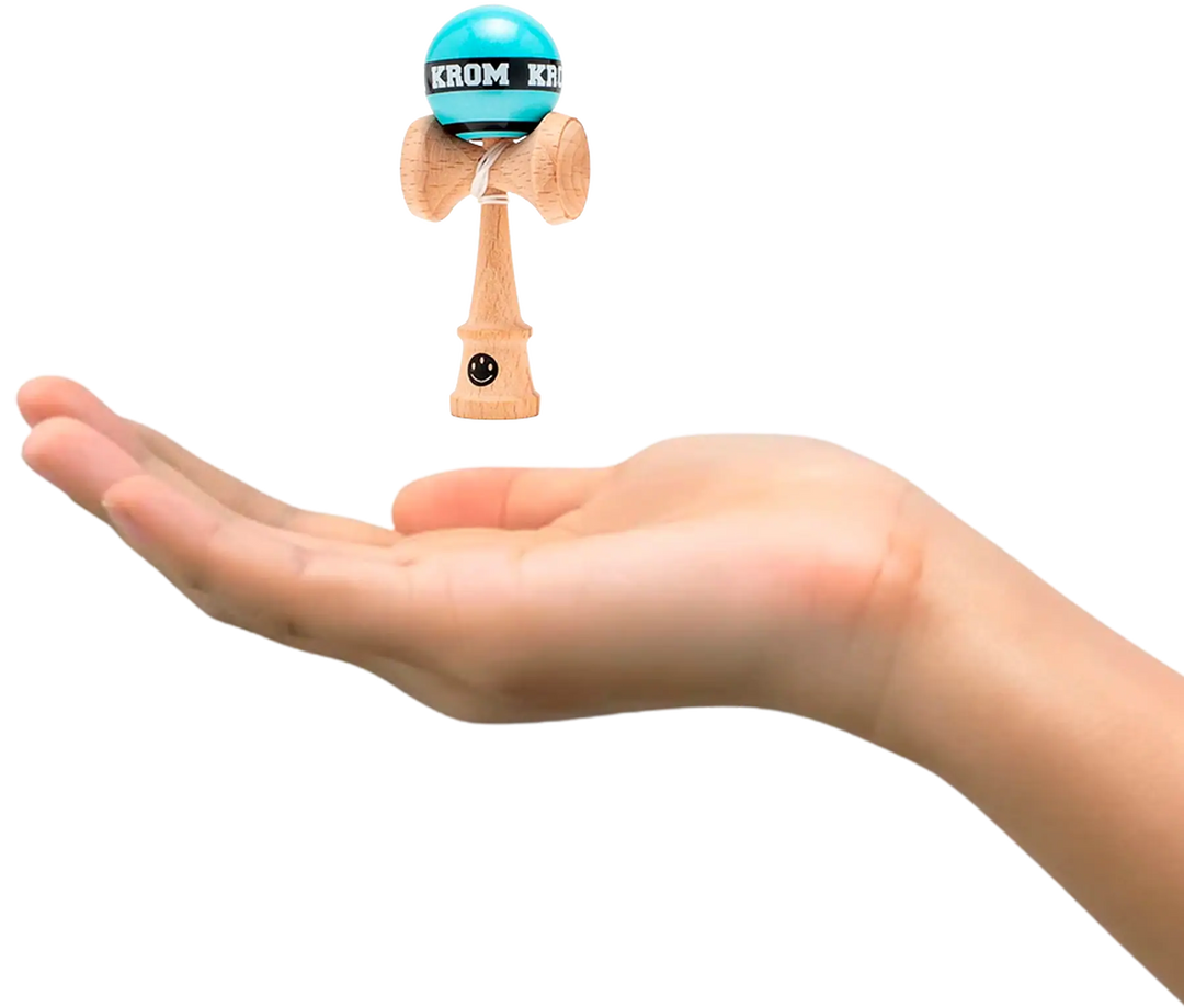 Krom  MINI 8cm Mikro Kendama - Sky Blue