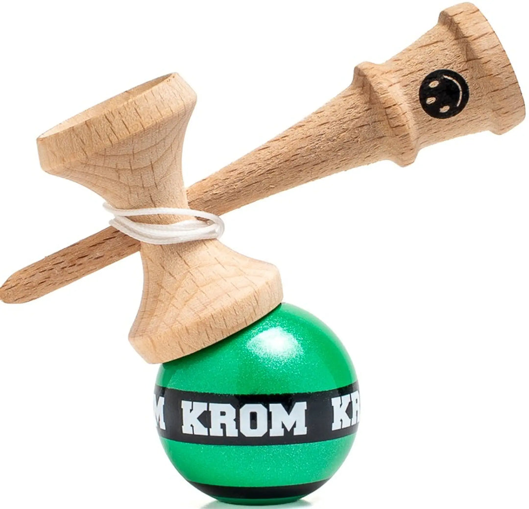 Krom  MINI 8cm Mikro Kendama - Dark Green