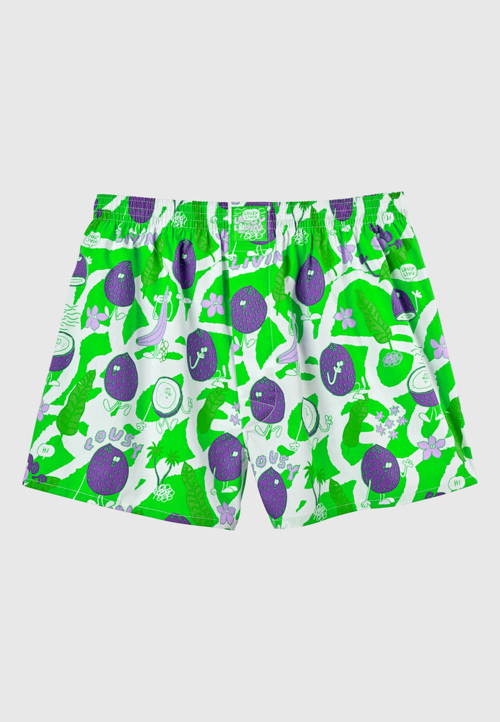 Lousy Livin CLEPTOMANICX Boxershort - Coconut