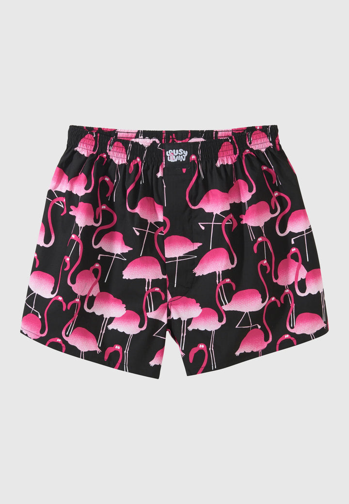 Lousy Livin CLEPTOMANICX Boxershort - Flamingo