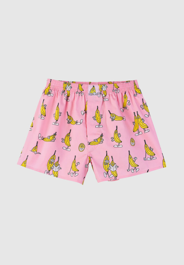 Lousy Livin CLEPTOMANICX Boxershort - Pink Banana