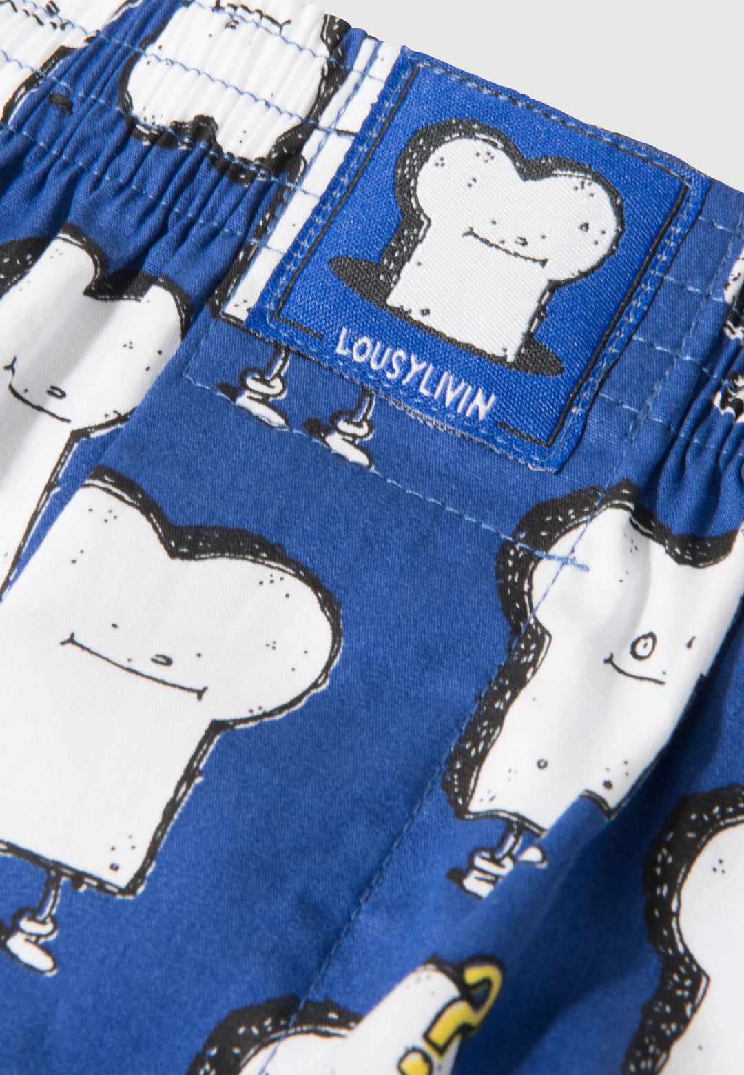 Lousy Livin CLEPTOMANICX Boxershort - Toast Blue Royal