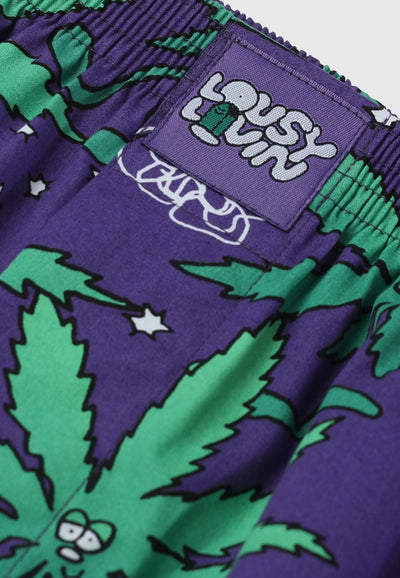 Lousy Livin CLEPTOMANICX Boxershorts - Weedy