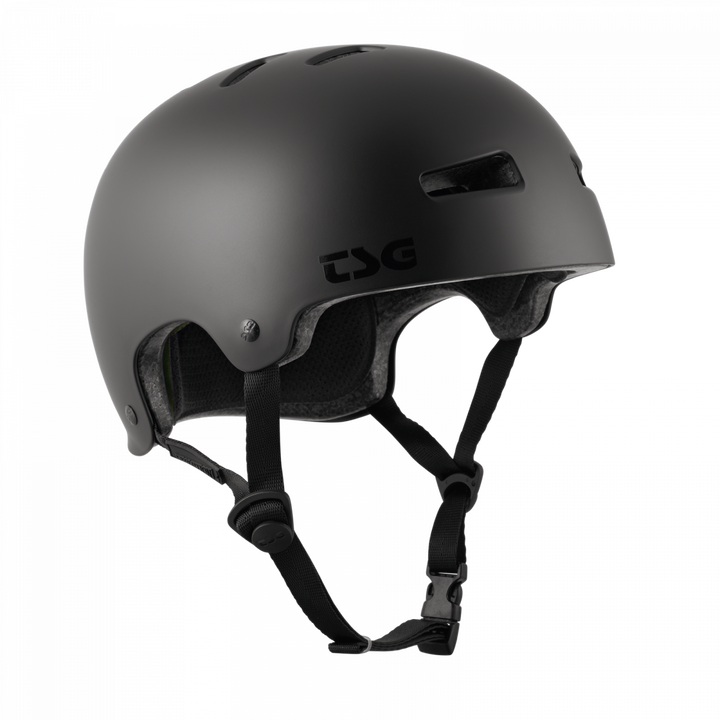TSG Evolution Solid Colors Helm - satin dark black