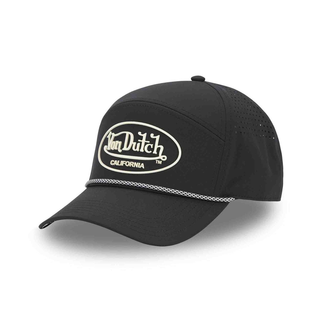 Von Dutch Cord 6-Panel Cap Schwarz