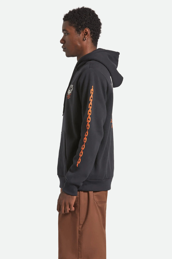 Brixton Waller Hoodie - Black