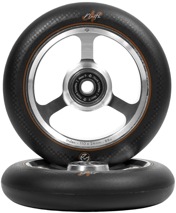 North Index G5 Stunt Scooter 1 Stück Rollen - SILVER BLACK