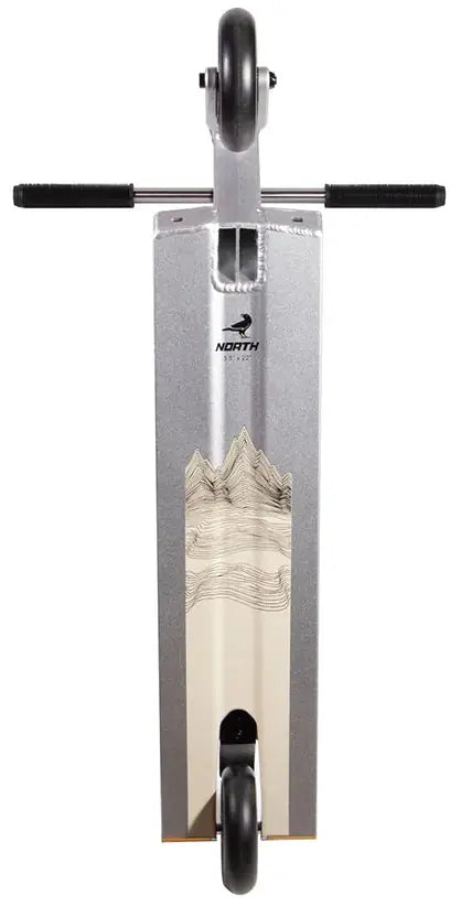 North Tomahawk G2 Stunt Scooter - Silber