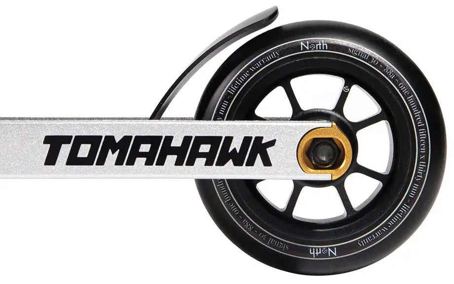 North Tomahawk G2 Stunt Scooter - Silber