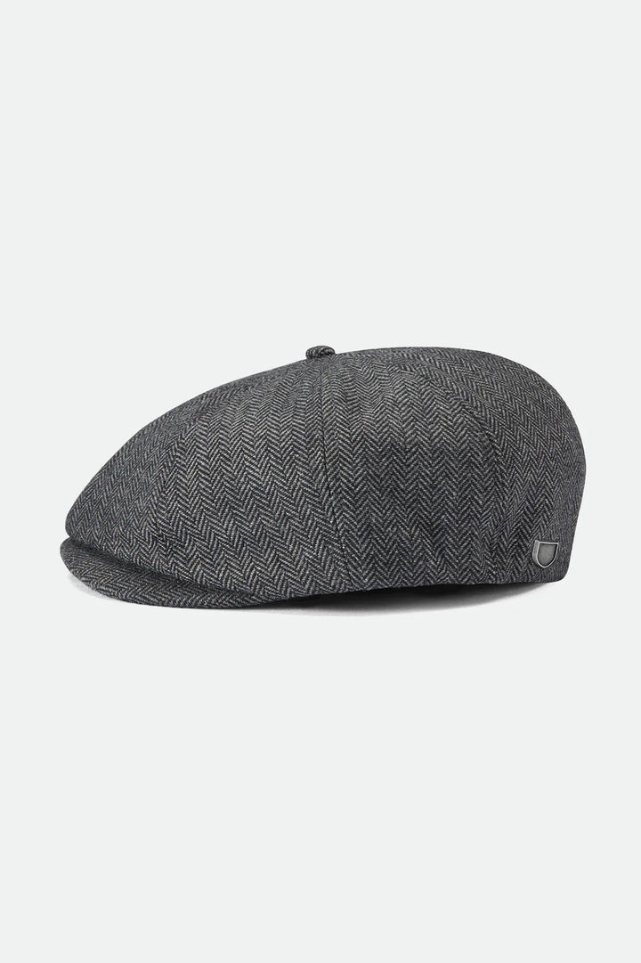 Bonnet Brixton Brood en flanelle à pression - Gris 