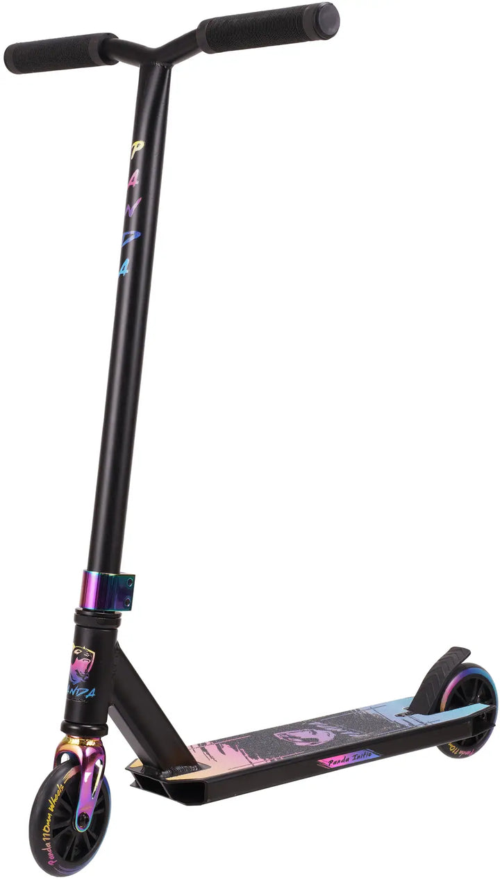 Panda Initio V2 Stunt Scooter (Black Rainbow)