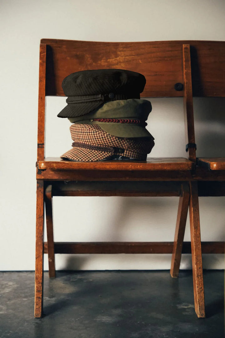 Brixton Fiddler Fisherman Cap - Black