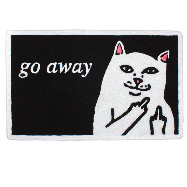 RIPNDIP Go Away Rug Teppich - Black