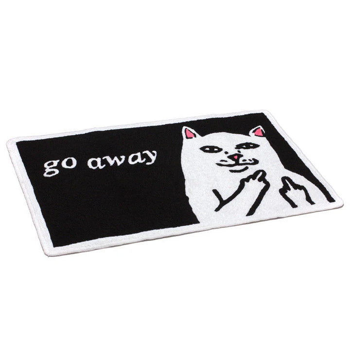 RIPNDIP Go Away Rug Teppich - Black