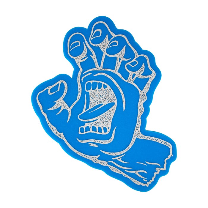 Santa Cruz Giant Screaming Foam Hand - Blue