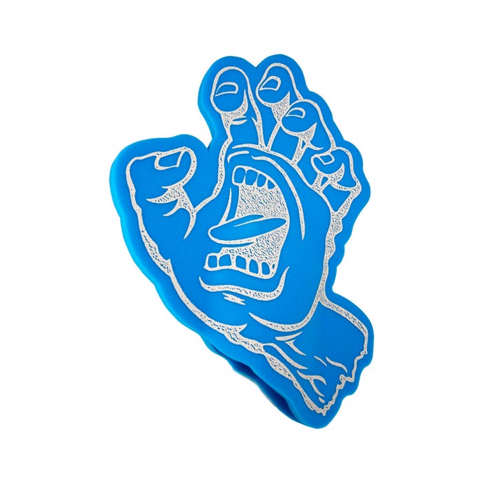 Santa Cruz Giant Screaming Foam Hand - Blue