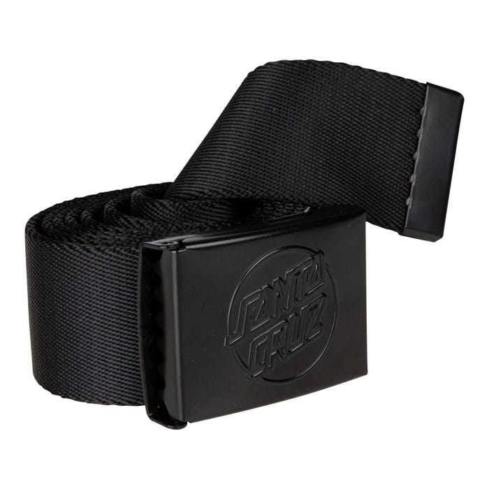 Santa Cruz Opus Dot Emboss Belt - Black