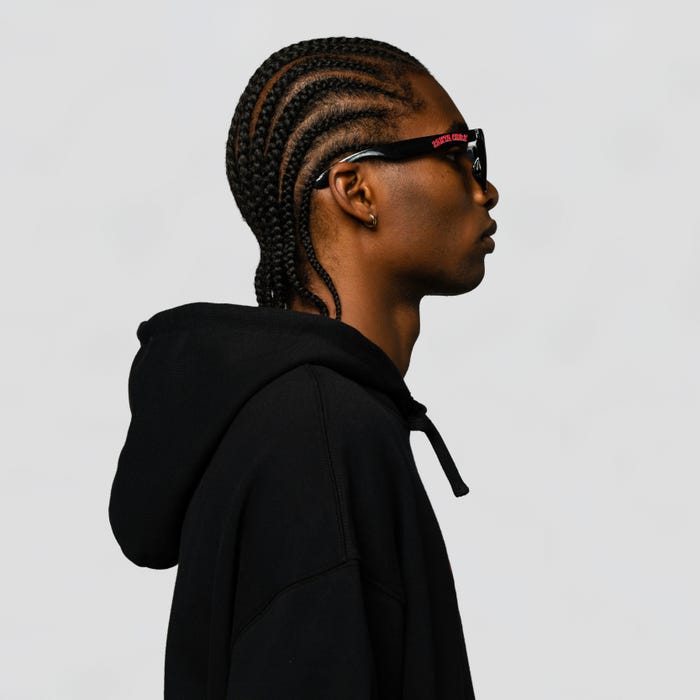 Santa Cruz Collegiate Strip Sunglasses Sonnenbrille - black