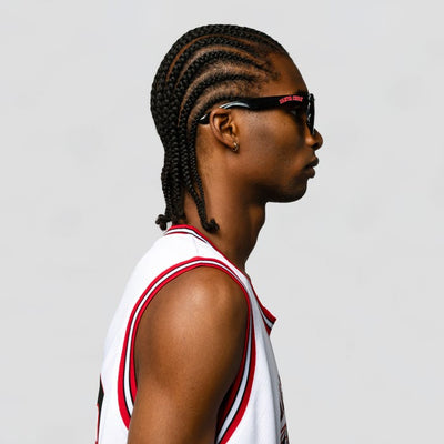 Santa Cruz Collegiate Strip Sunglasses Sonnenbrille - black