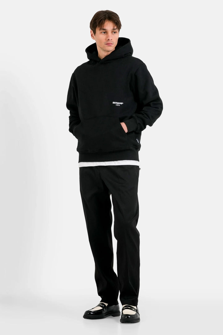 Sixth June La Vie En Rose Embro Hoodie - Black