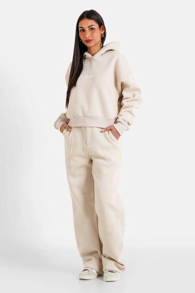 Sixth June Metallic Flower Hood - Beige
