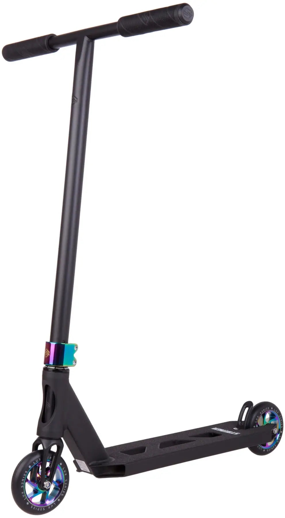 Striker Essential Stunt Scooter - Black/Rainbow