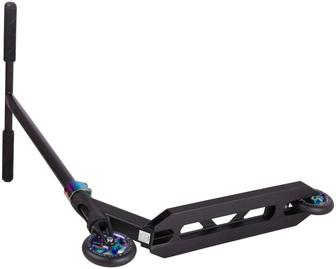 Striker Essential Stunt Scooter - Black/Rainbow