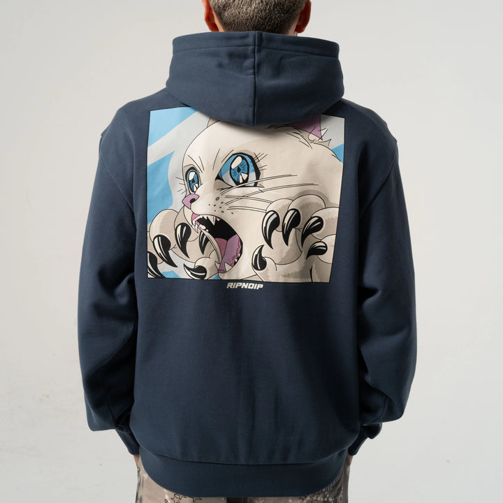 RIPNDIP Metal Claw Hoodie - Navy