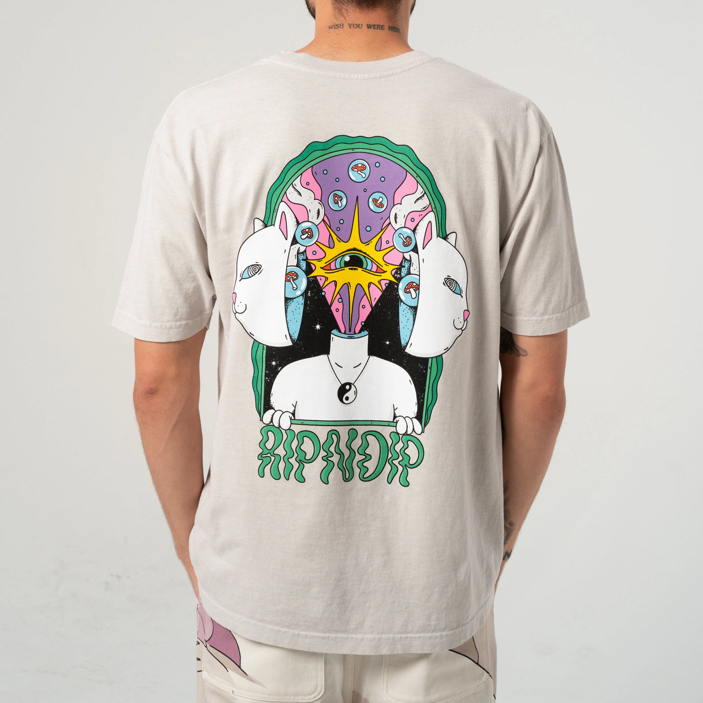 RIPNDIP Mind Games Tee - Sand