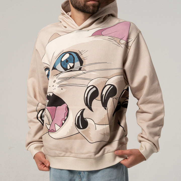 RIPNDIP Metal Claw Hoodie - Bone