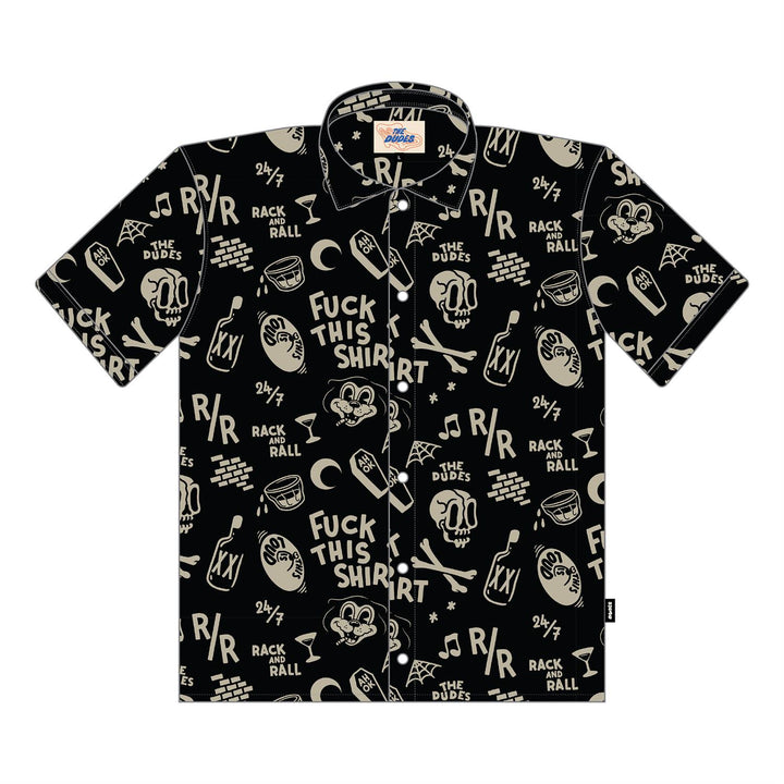 The Dudes Rack And Rall Hawaiian Shirt Hemd - Multicolor Black