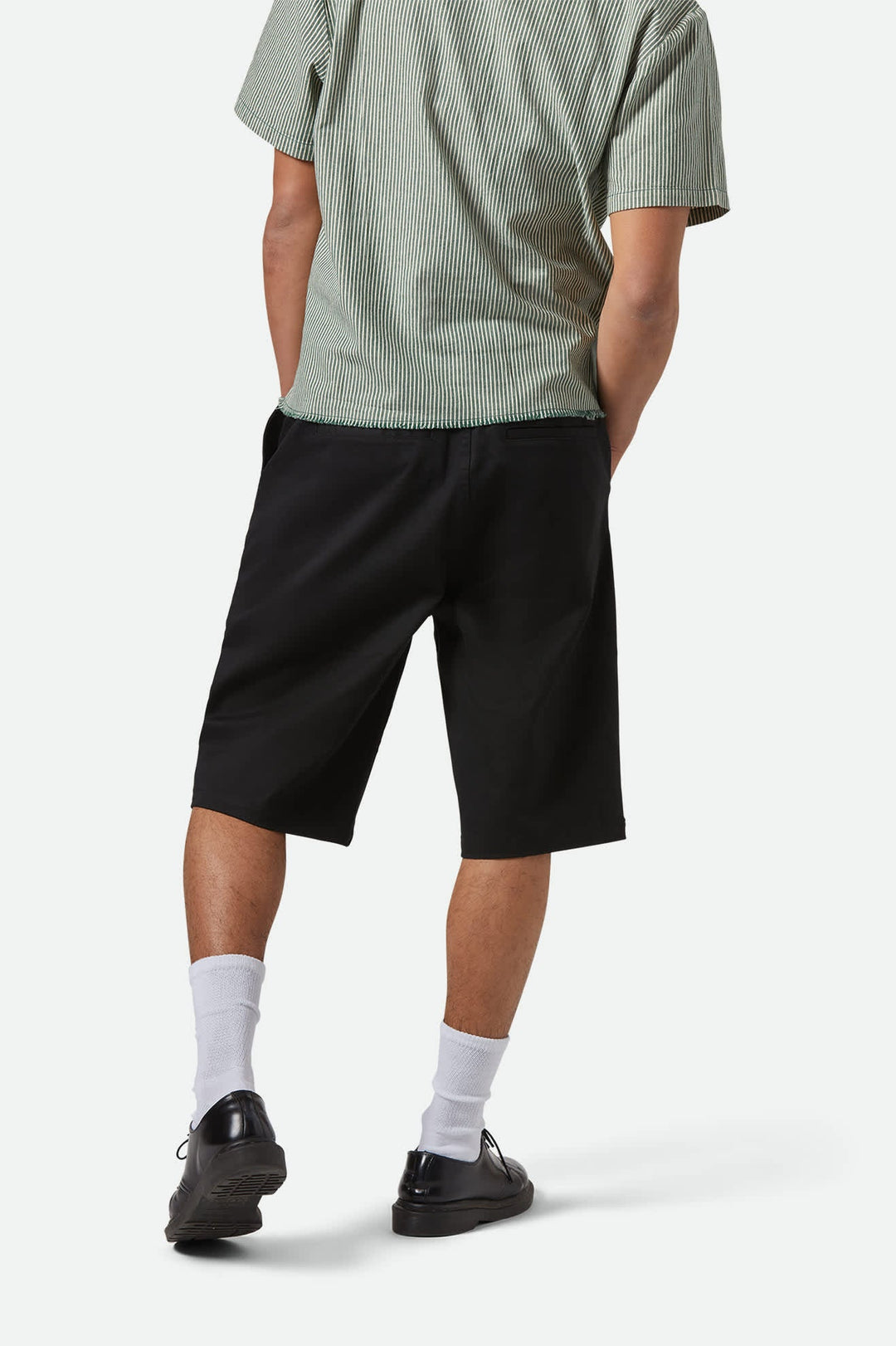 Brixton Choice Chino Baggy Short - Black