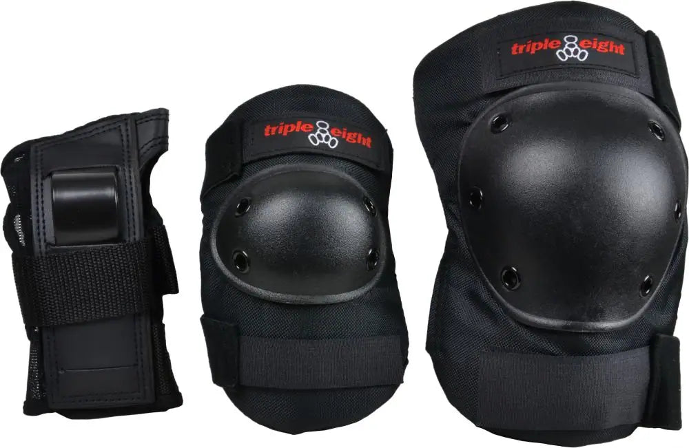 Triple Eight Protektoren Set 3 Stk. Black