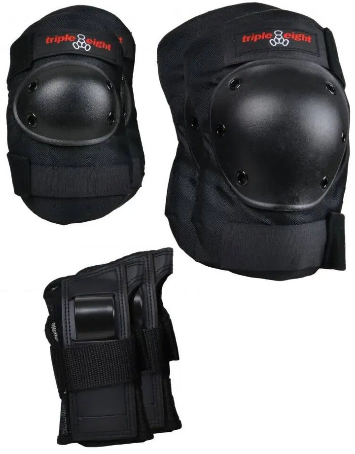 Triple Eight Protektoren Set 3 Stk. Black