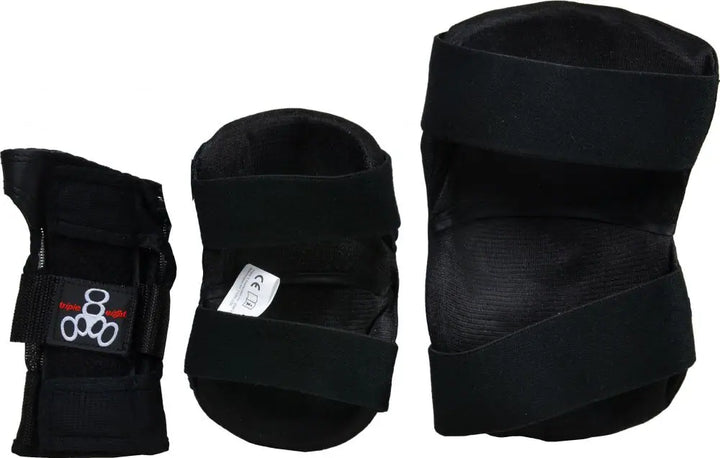 Triple Eight Protektoren Set 3 Stk. Black