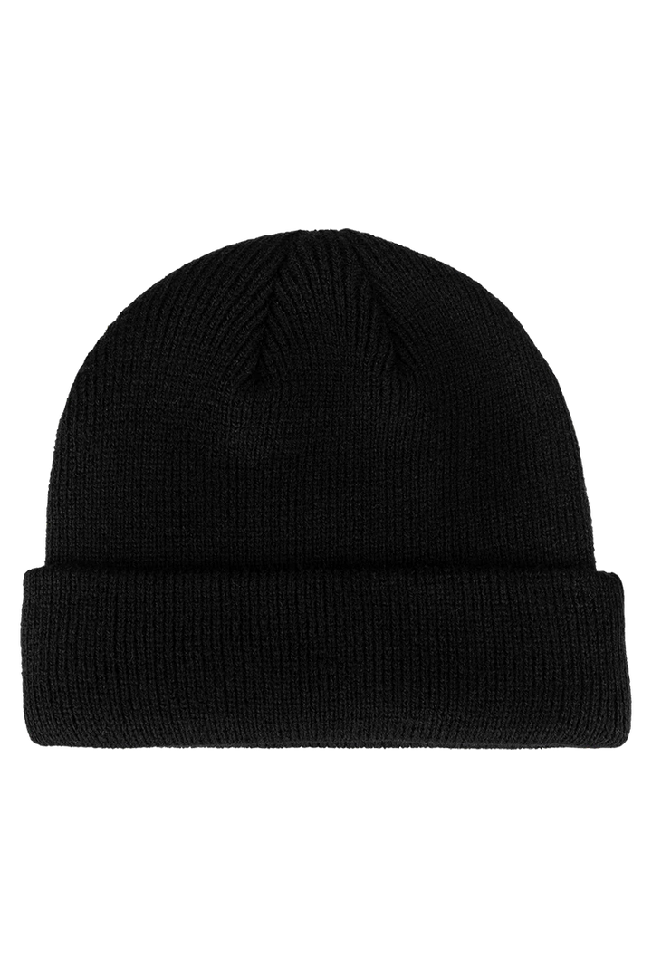 Unfair Unfair Curved Beanie - Black