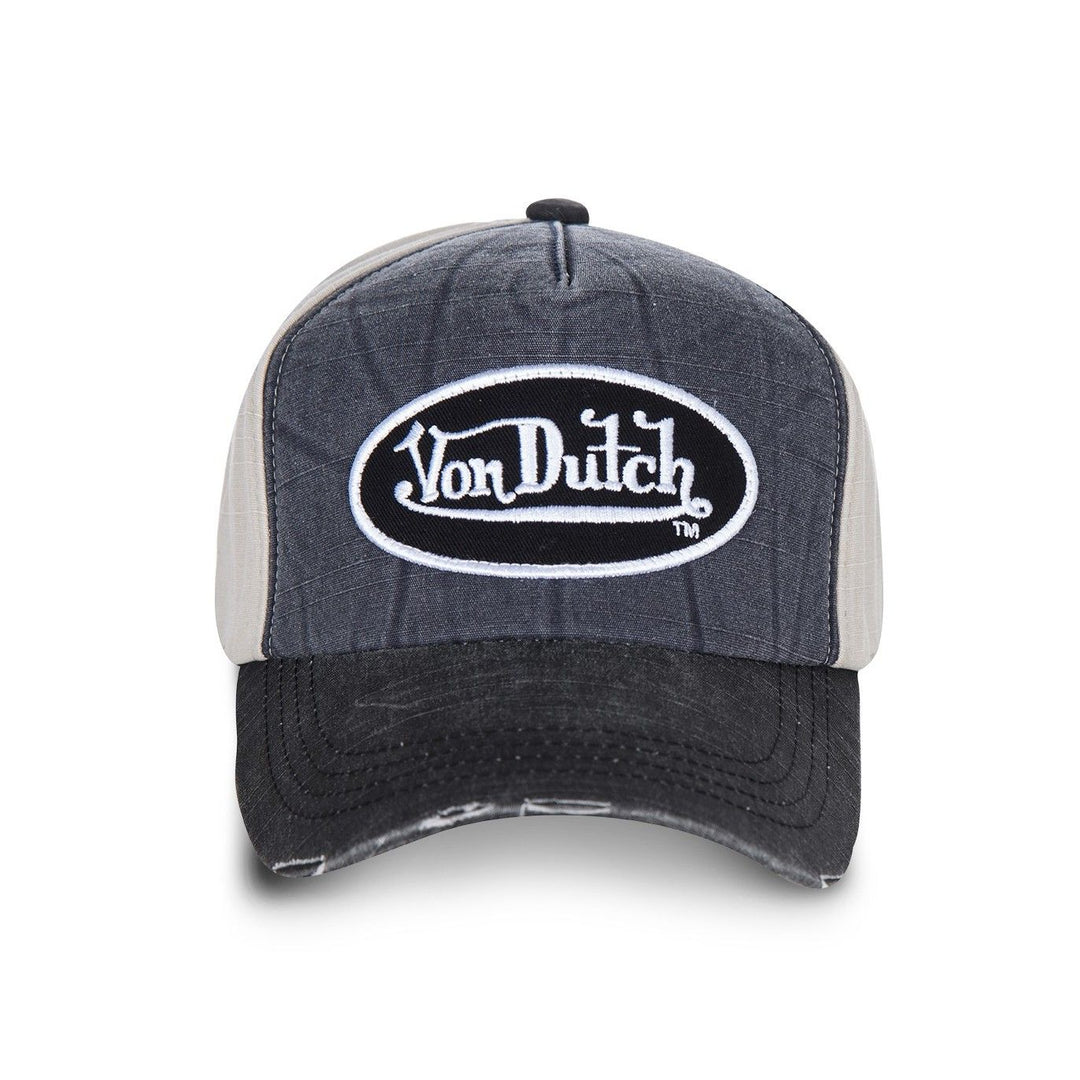 Von Dutch Jack Number 7 Baseball Cap - Grau