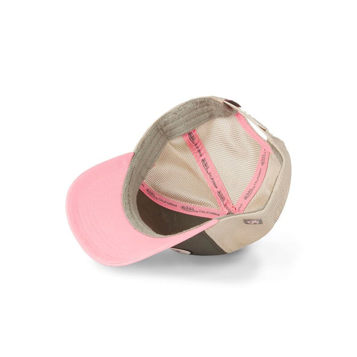 Von Dutch Baseball Cap - Terry 15 Pink/Khaki