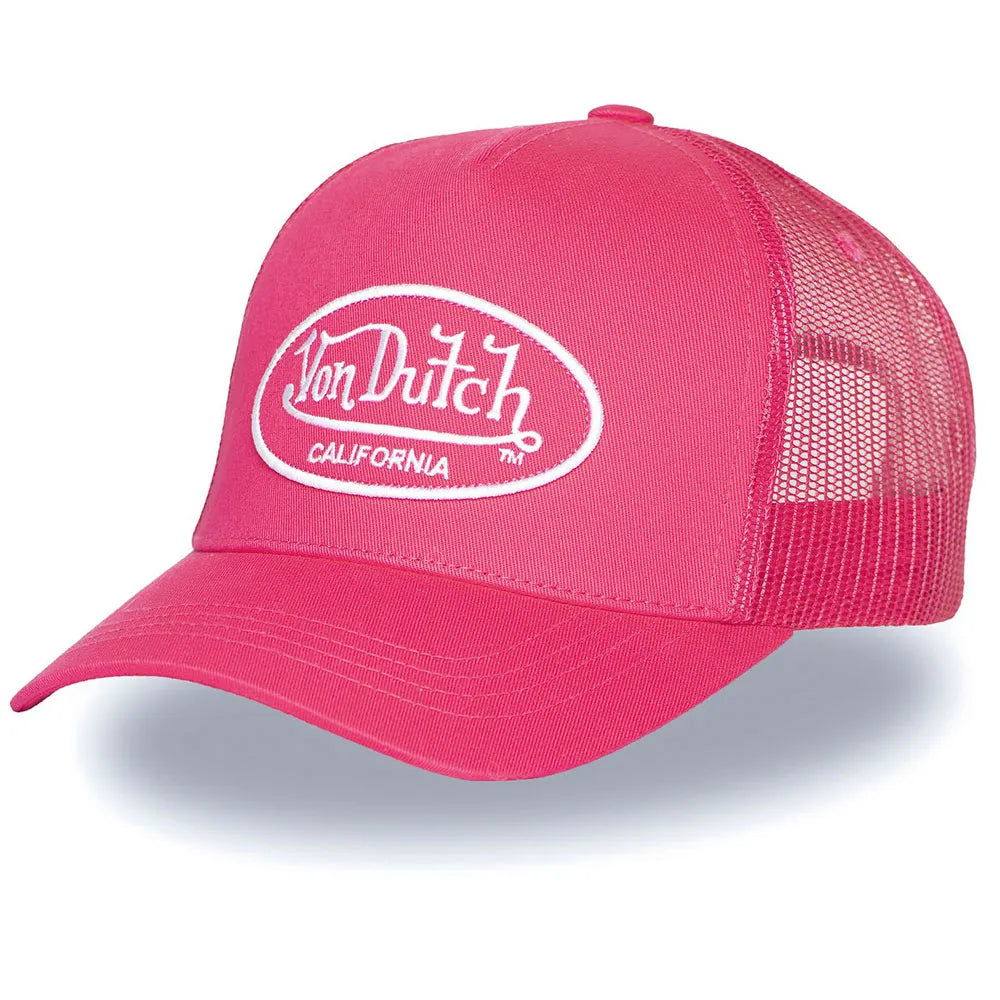 Von Dutch Miami Mesh Baseball Cap Pink
