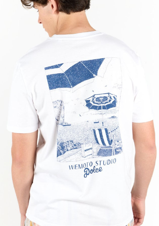 Wemoto Sun Cream T-Shirt - White