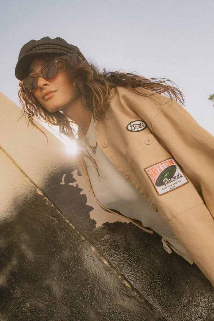 Brixton Fiddler Fisherman Cap - Black