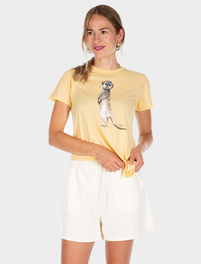 Iriedaily Frida Erdmann T-Shirt - sun mel