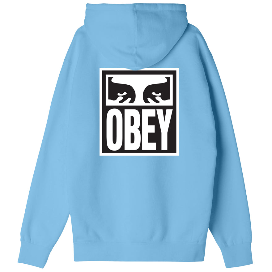 Obey Eyes Icon 2 Heavyweight Oversize Hoodie - Sky Blue