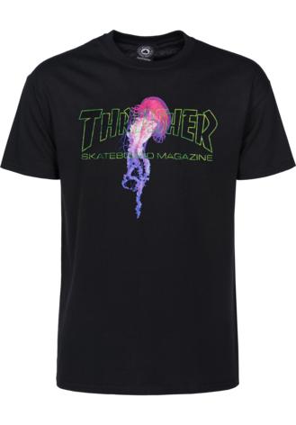 Thrasher Atlantic Drift T-Shirt - Black
