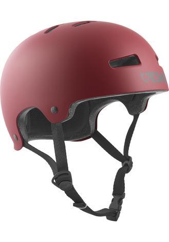 TSG Evolution Solid Colors Helmet - satin oxblood